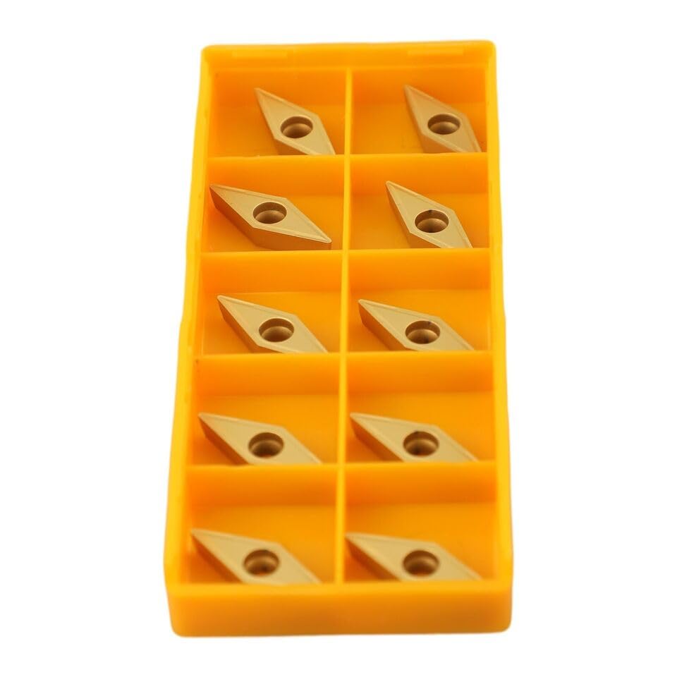 mainlly 10pcs VCMT110304 VCMT221 Fit for Processing steel stainless Carbide inserts