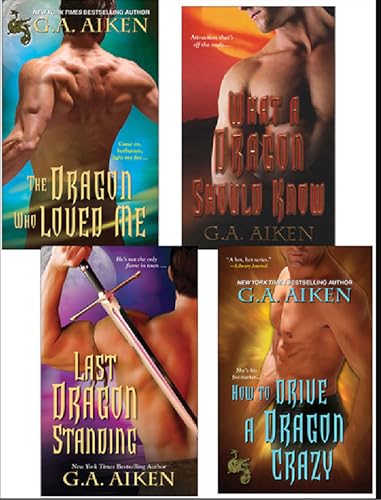 G.A. Aiken Dragon Bundle: The Dragon Who Loved Me, What a Dragon Should Know, Last Dragon Standing & How to Drive a Dragon Crazy (Dragon Kin)