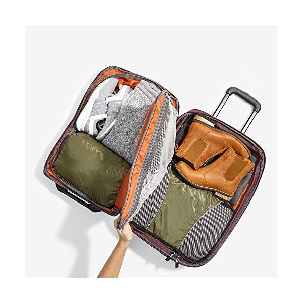 eBags Mother Lode 21 Inches CarryOn Rolling Duffel (Sinful Red