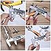 Digital Caliper Measuring Tool, Stainless Steel Vernier Caliper Digital Micrometer with Large LCD Screen, 6 Inch Caliper Tool for DIY/Household, Auto-Off Feature, Inch and Millimeter Conversion
