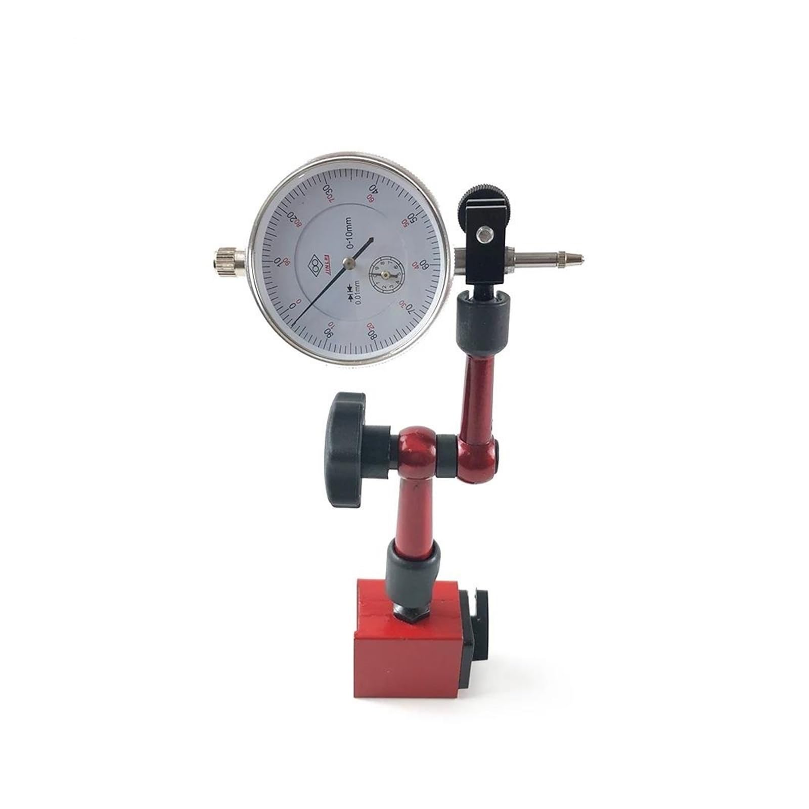 Soporte Magnético para Comparador De Cuadrante Motocicleta, Base para Micrómetro, Herramienta Medición Precisión Universal para Motocross