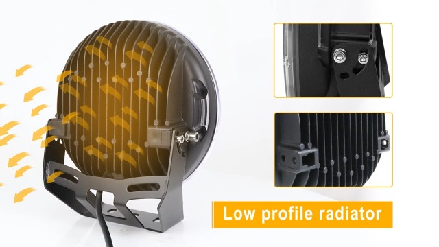 Willpower 2x Phares LED Travail 9'' 294W - Projecteurs Longue Portée IP67 12V 24V Pour 4x4 Camion