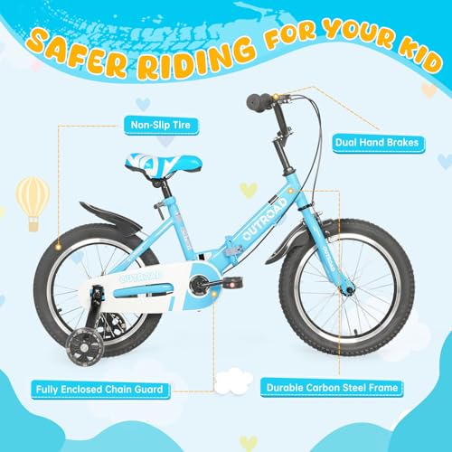 Outroad Kid Bike Foldable/Classic Children'S Bicycle For Boys Girls Age 3-5 Years thumb #6