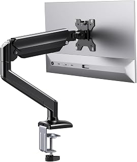 Robustt Single Arm Gas Spring Monitor Stand | Arm For 17–32" Monitor | Full Motion Monitor Desk Mount With 70 To -45 Tilt,... Price In India