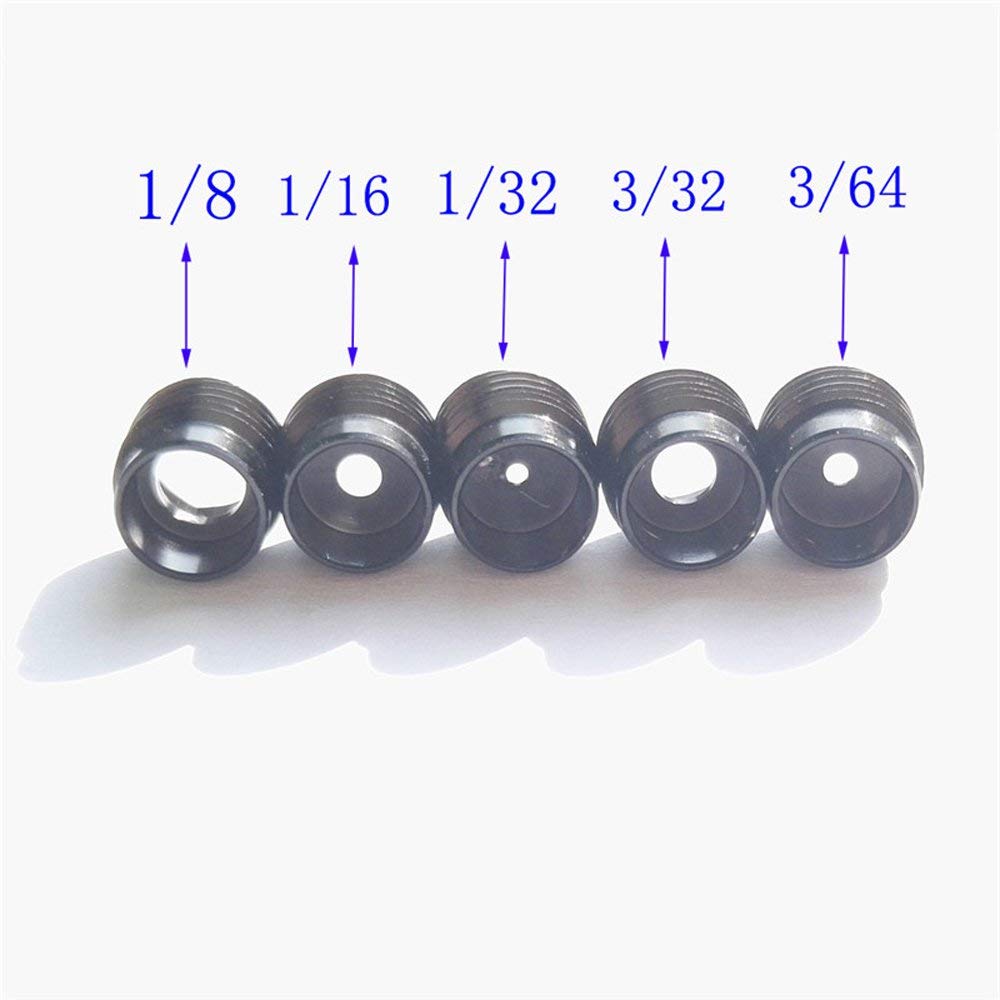 SHARROW Peep Sight 37/45 degrés Aluminium Housing Clarifier Lens 5 Tailles Noyau Intérieur Aperture Kit pour Arc à Poulies