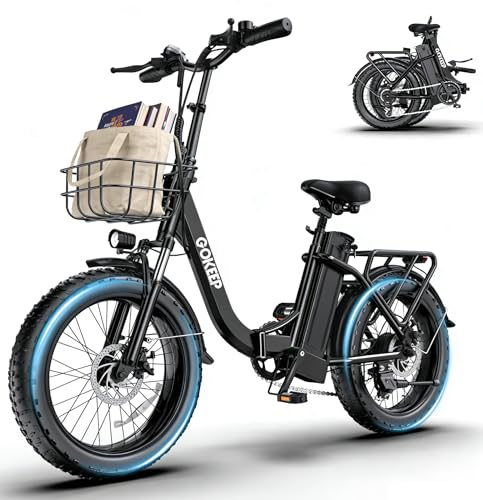 1300W/1800W Folding Electric Bike for Adults, 75-86 Miles