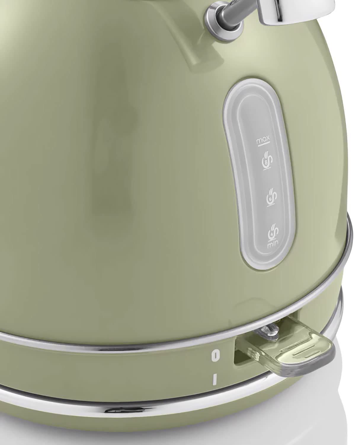 Swan Retro Bouilloire Électrique 1,8 Litre, Design Vintage, Arrêt Automatique Contrôleur Strix, Sans fil, Acier Inoxydable, sans BPA, 3000W, Vert