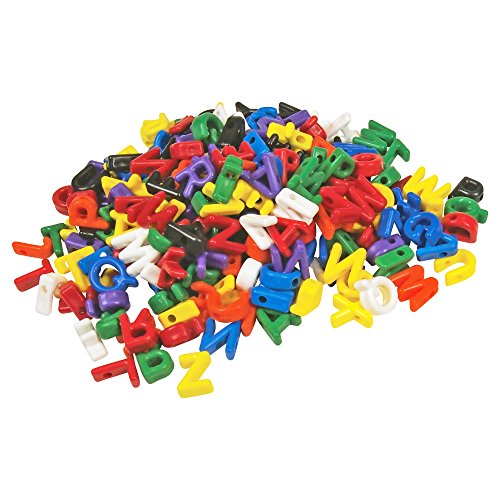 Roylco R-2184 Manuscript Letter Beads of Uppercase, 4.09