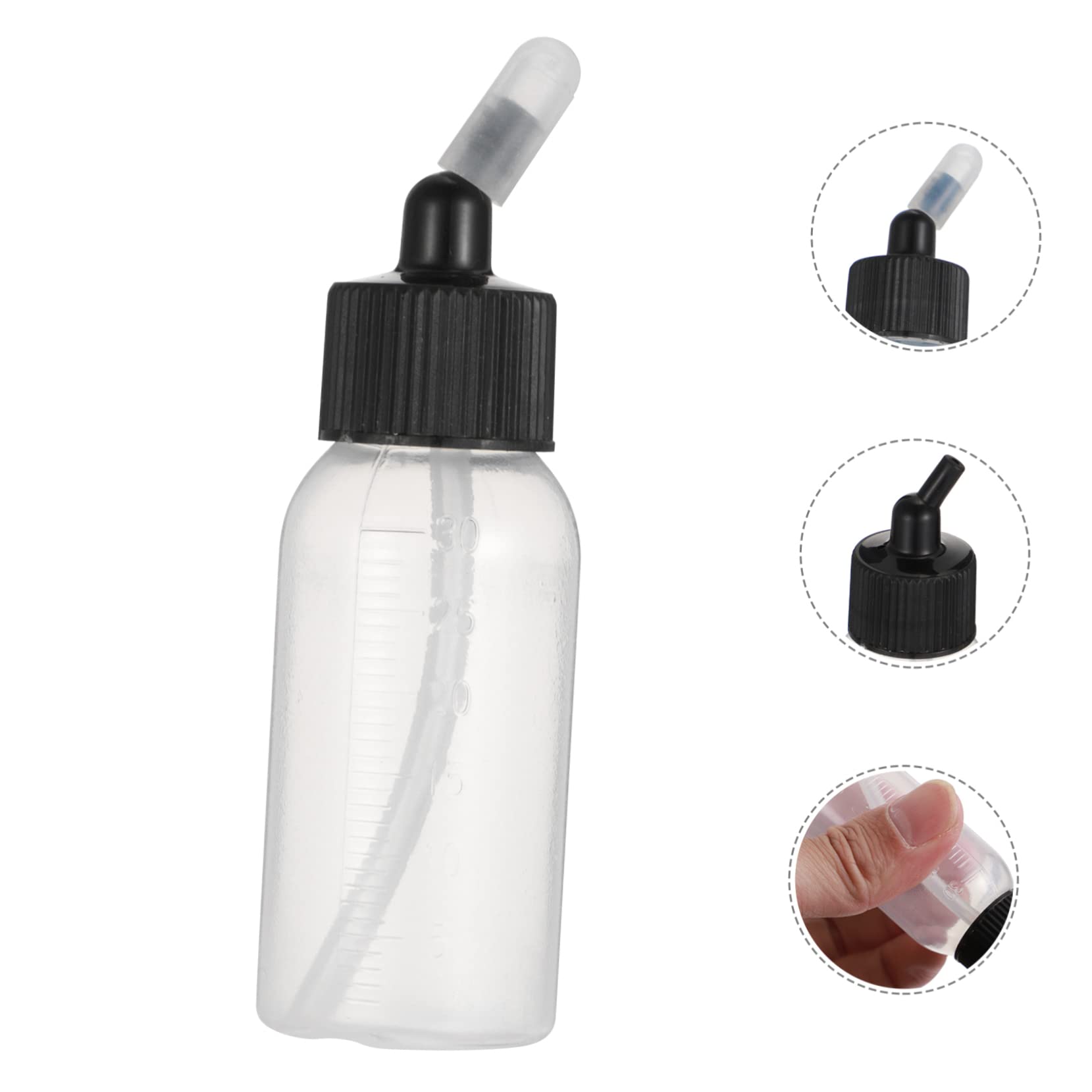Baluue 10pièces Flacon de Peinture Doseur Pipette Compte-gouttes pour Peinture Aérographe et Autres Liquides