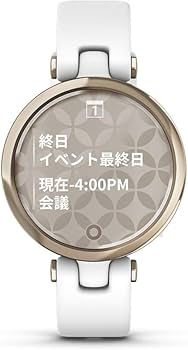 GARMIN Lily Sport ホワイト Amazon | ガーミン Lily Sport 歩数計 White/Cream Gold 小
