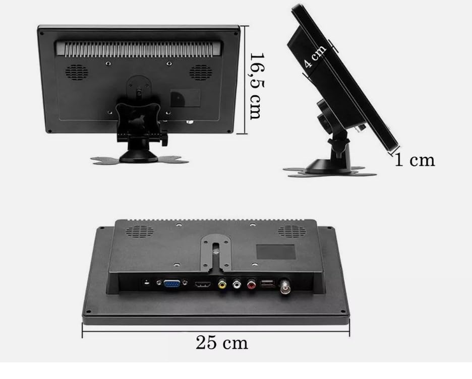 21,5 pouces Full HD 1920*1080 VGA DVI BNC HD-Mi Ordinateur de bureau Vente Monit