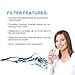 EcoAqua EFF-6011A Refrigerator Water Filter, Replacement for Samsung DA29-00003G, Aqua-Pure Plus, DA29-00003B, HAFCU1, DA29-00003A, 3 Filters