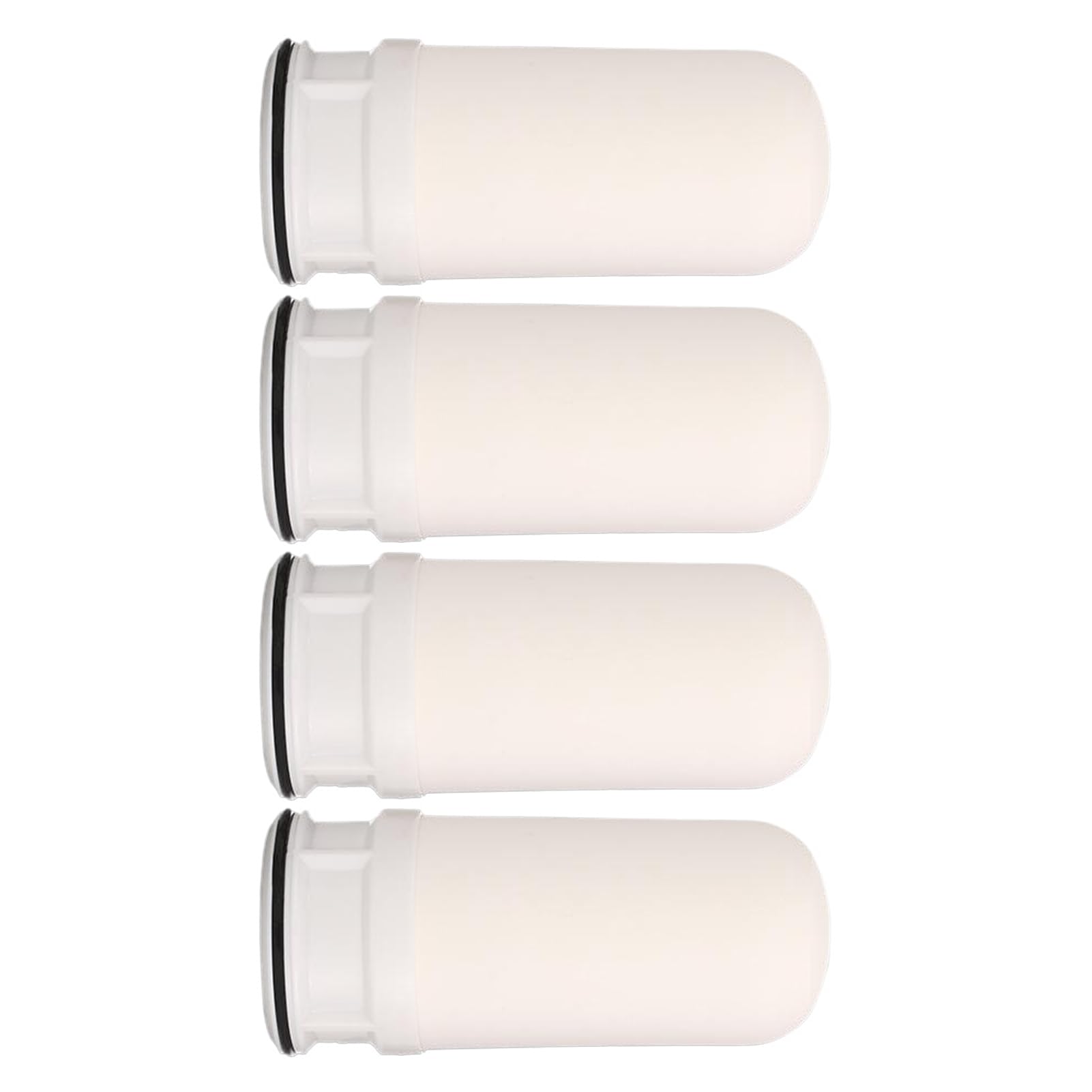 rongweiwang 4x Flows Pure Tap Filter Replacement Long-Lasting Clean Water Solution Safe Water ABS Water Purifier Filter Elements