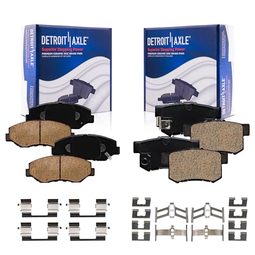 Detroit Axle 2.4L Brake Pads for Honda Accord 2003-2007