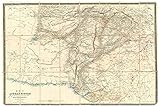 1842 Wyld map of Afghanistan, Pakistan, India and Iran antique Maps Tin Sign Wall Poster Mural Decor...