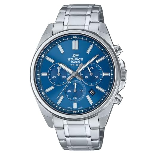 Relógio CASIO EDIFICE azul masculino EFV-650D-2AVUDF