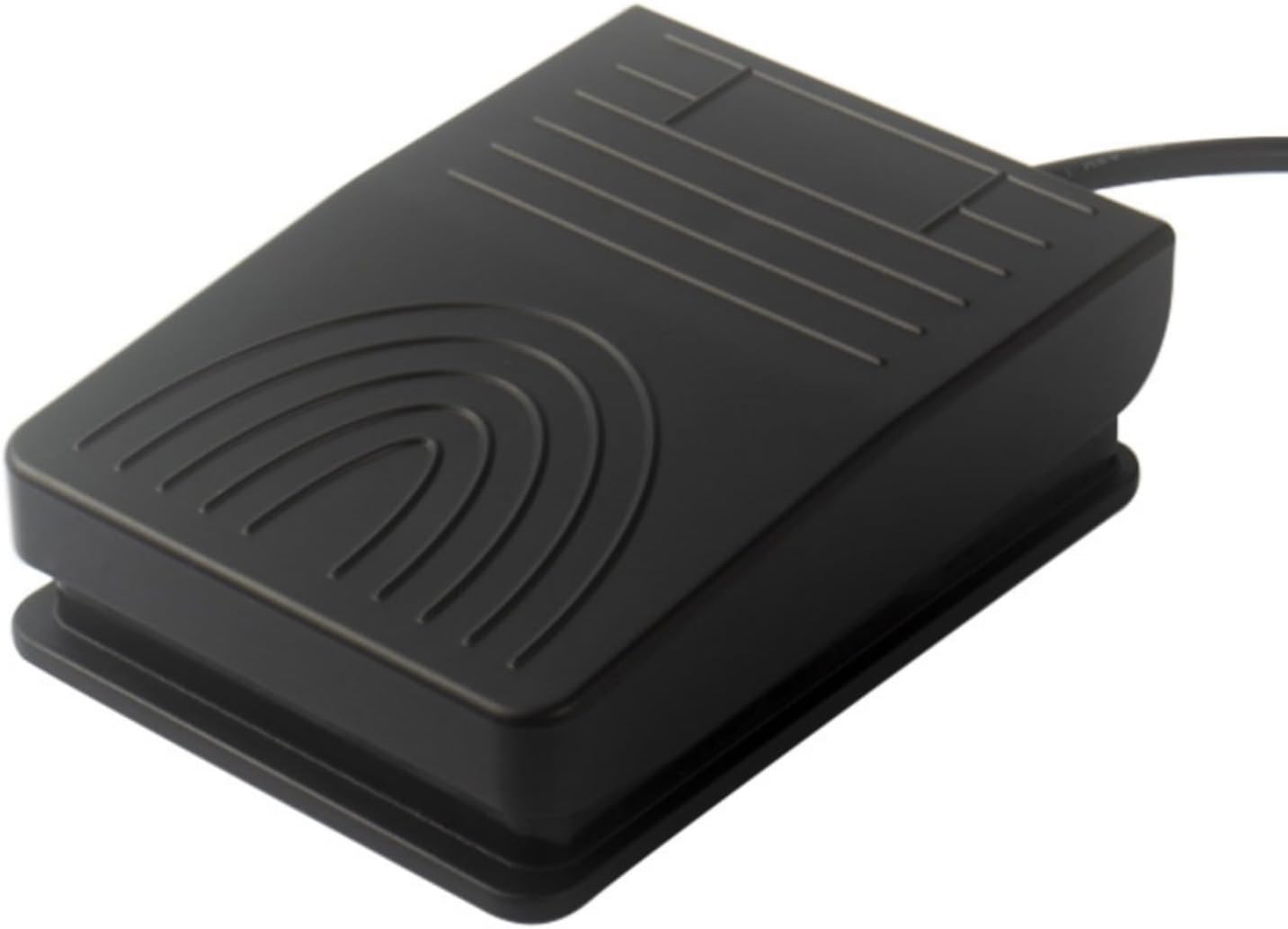 USB Foot Pedal Switch with 2M Cable, Optical Mechanical Foot Control Switch, 300000+ Durable Uses, 5V USB Wired Foot Pedal for Computer PC Laptop, 7.1103.4CM Compact Design