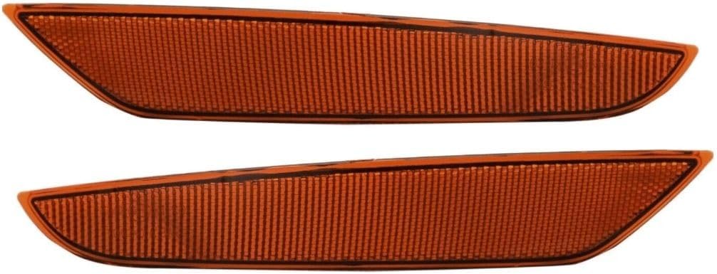 Bumper Reflector Pair Rear Left & Right for VW Golf 2010-2014, Replace VW1184109 16550608, enhance safety and style with OEM-quality fit and finish.
