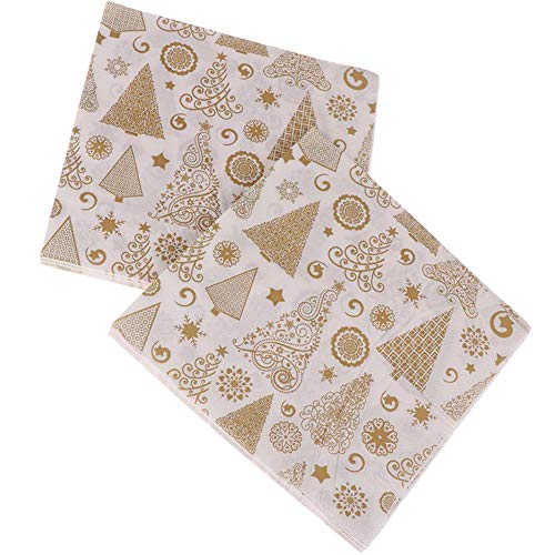 Coner Festival Servilletas Paño Cuadrado Navidad Servilleta de Papel 