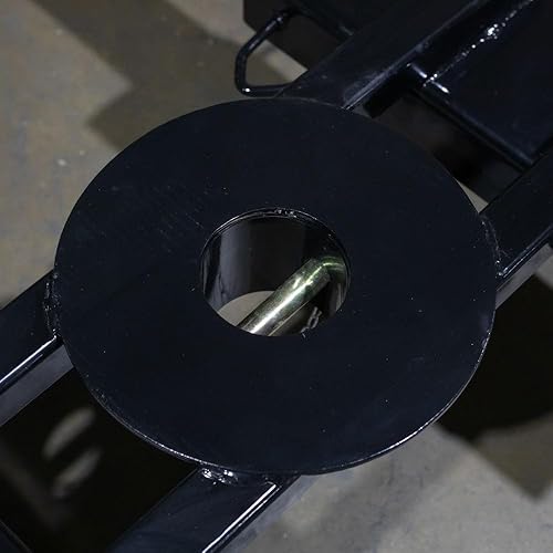 Miniatura 5 de Titan Attachments Enganche montado en la carretilla elevadora 3 en 1, Capacidad de remolque de 8000 libras, Enganche de bola de 1/7/8", Enganche