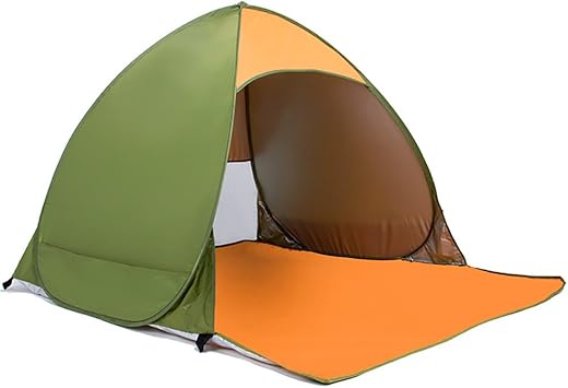 Amazon Kakuma サンシェードテント ワンタッチ Uvカット 日よけ 防水 組立不要 軽量 折畳 コンパクト 2 3人用テント グリーン Kakuma サンシェード シェルター