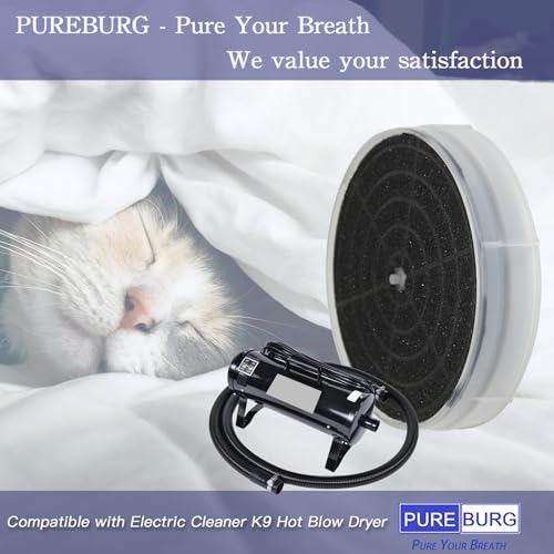 PUREBURG Motor Filter Compatible with Electric Cleaner K9 Hot Blow Dryer by PUREBURG - Image 2