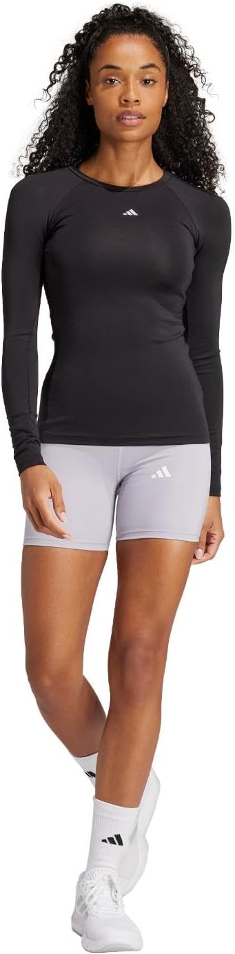 Adidas Womens Techfit Long-Sleeve Training Top - Image 8