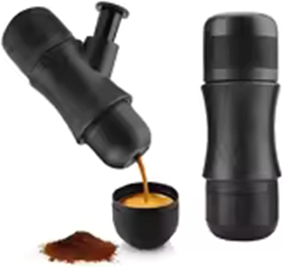 Mini Handheld Espresso Machine - Compact And Portable, Perfect For Coffee Enthusiasts On The Go