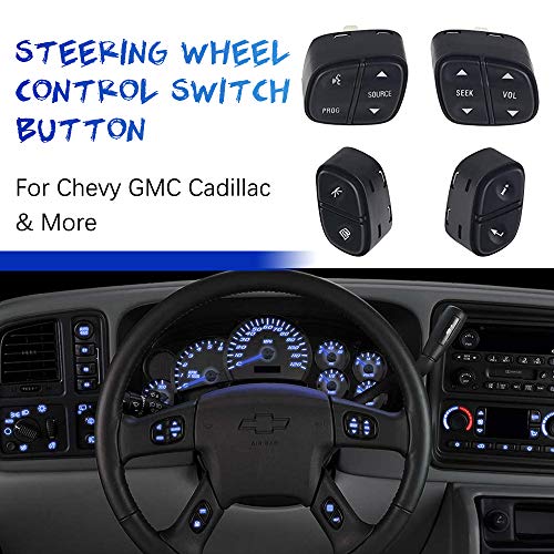 image for A ABIGAIL Steering Wheel Control Switch Button Compatible with 2003-20