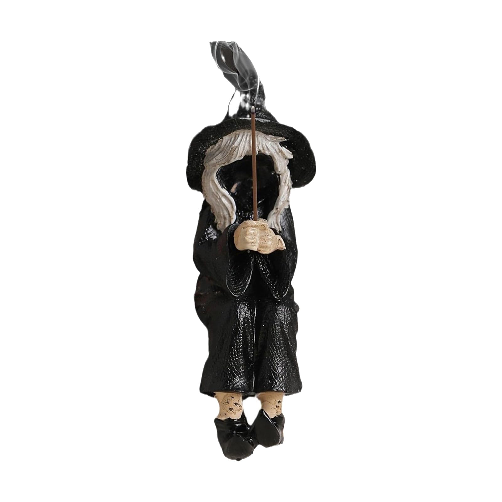 Xinsheinelry Halloween Witch Decoration Resin Incenses Holder Statue for Garden Enhancement Desktop Display Witch Decoration for Home
