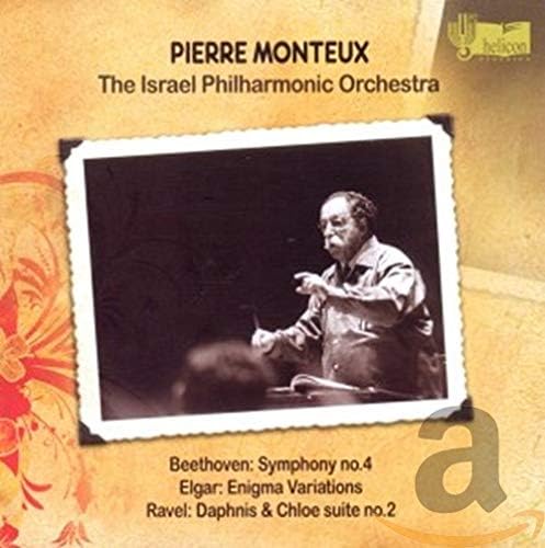 Beethoven: Symphony no.4, Elgar: Enigma Variations, Ravel: Daphnis et Chloe - Pierre Monteux