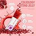 Avora Coleology Cutting Jelly - Korean Daily Jelly Stick Supplement with 1200mg Garcinia Cambogia Extract, Chia Seeds Collagen, Detox & Daily Care, Smooth Texture - Pomegranate Flavored - 8.81 0Z