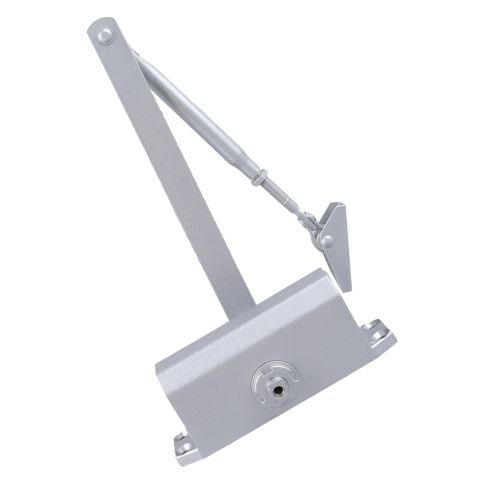 FTVOGUE Ferme-porte Automatique, Construction en Acier Inoxydable, Charge Réglable de 55 à 99 Lb, Idéal pour les Portes Lourdes