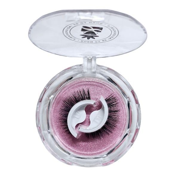 BOBI Self Adhesive 3D Volume Eyelashes Reusable Waterproof 12mm Synthetic Hair Natural vivid and shiny Long Lasting False Lashes For Women Dramatic Looks Easy To Apply - SA02 1 Pair-picture-14