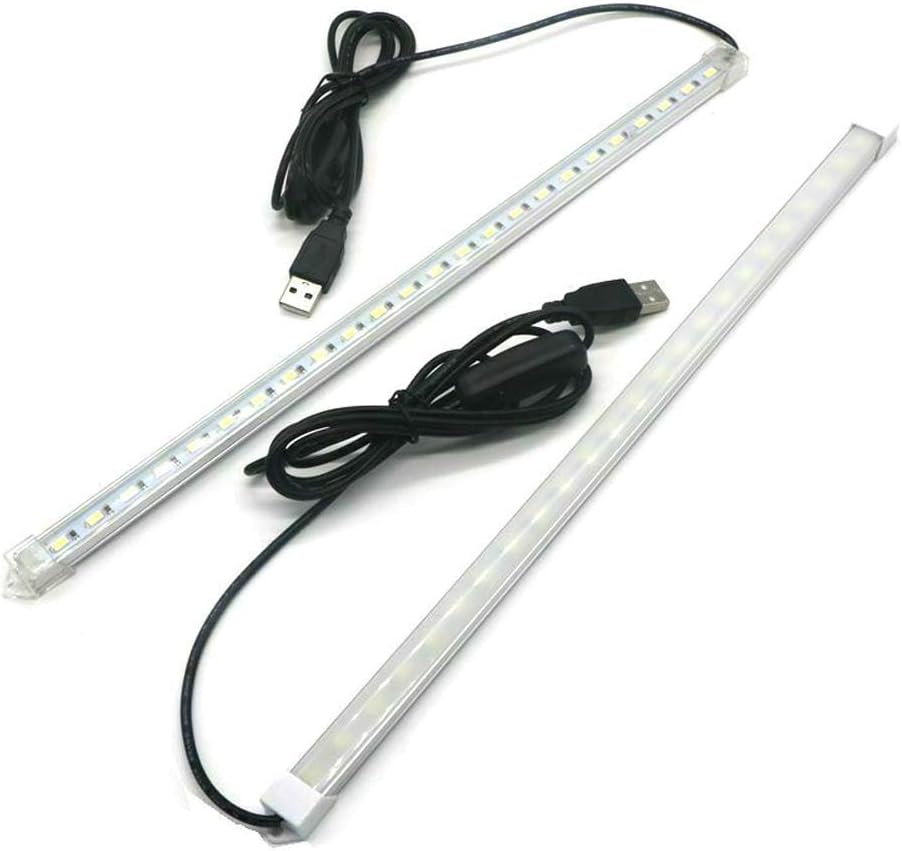 Two JIATONG LED Strip Bars, one with an inline switch