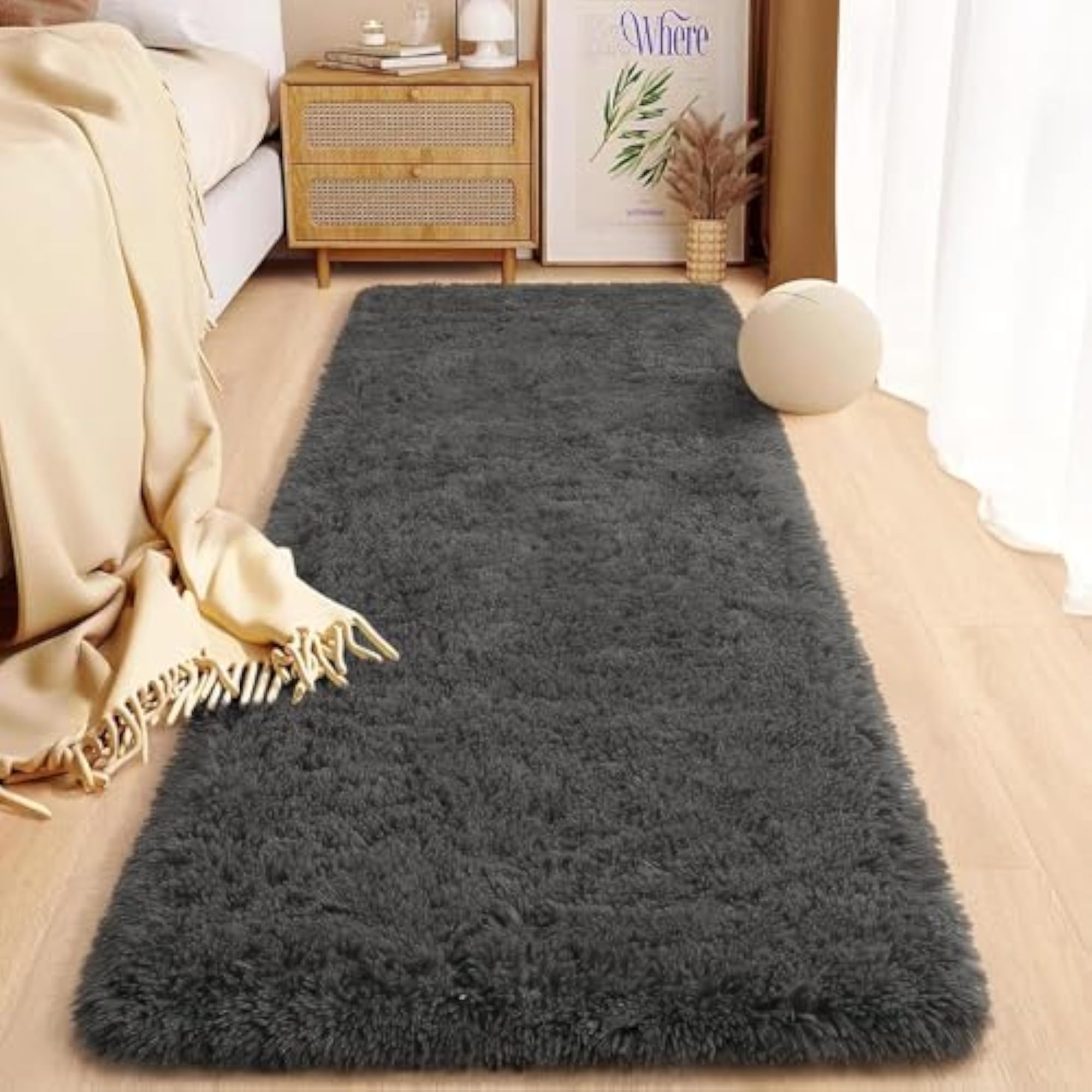 Multipurpose Anti Skid Microfiber Bath Mat, 2ft Size