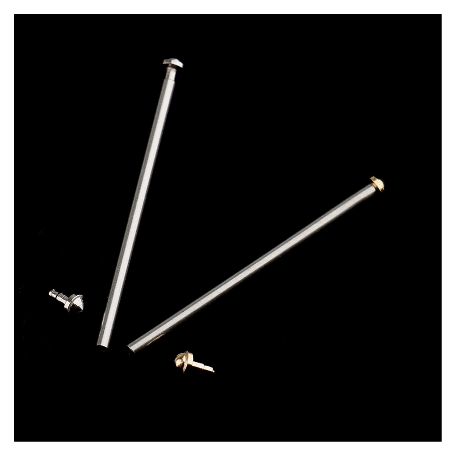 1 Caja de Herramientas de reparación de Relojes, Kit de Tornillos para Correas de Reloj, Surtido de pasadores de fricción para Tubos, Correas, Pulseras, Remaches, Extremos de 10 mm a 28 m(
