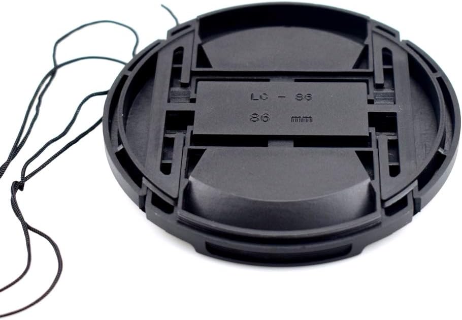 86mm Lens Cap Center Snap on Lens Cap Suitable Suitable &for Nikon/for Canon/for Sony etc,86mm Camera lens cap,Compatible with All Brands Any Lenses diameter 86mm with Camera - Image 3