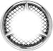 Bearfire LED Emblem Logo Grid LED Badge Front Light For Mercedes Benz 05-10 B Series/08-13 C Series/06-12 GLK Series (White, transparent grid)
