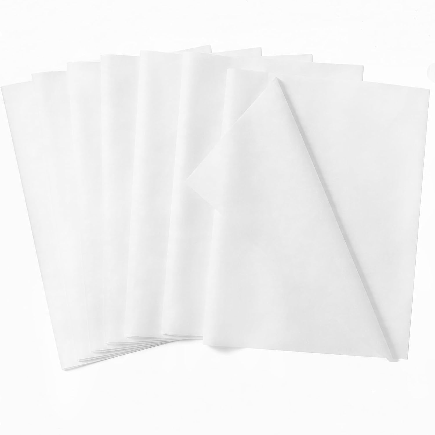 140 Sheets White Tissue Paper for Gift Bags, 20 x 14 inch Acid Free White Wrapping Tissue Paper Bulk for Gift Package, Storage, Christmas Wedding Birthday Mother's Day Party Decor Art Craft