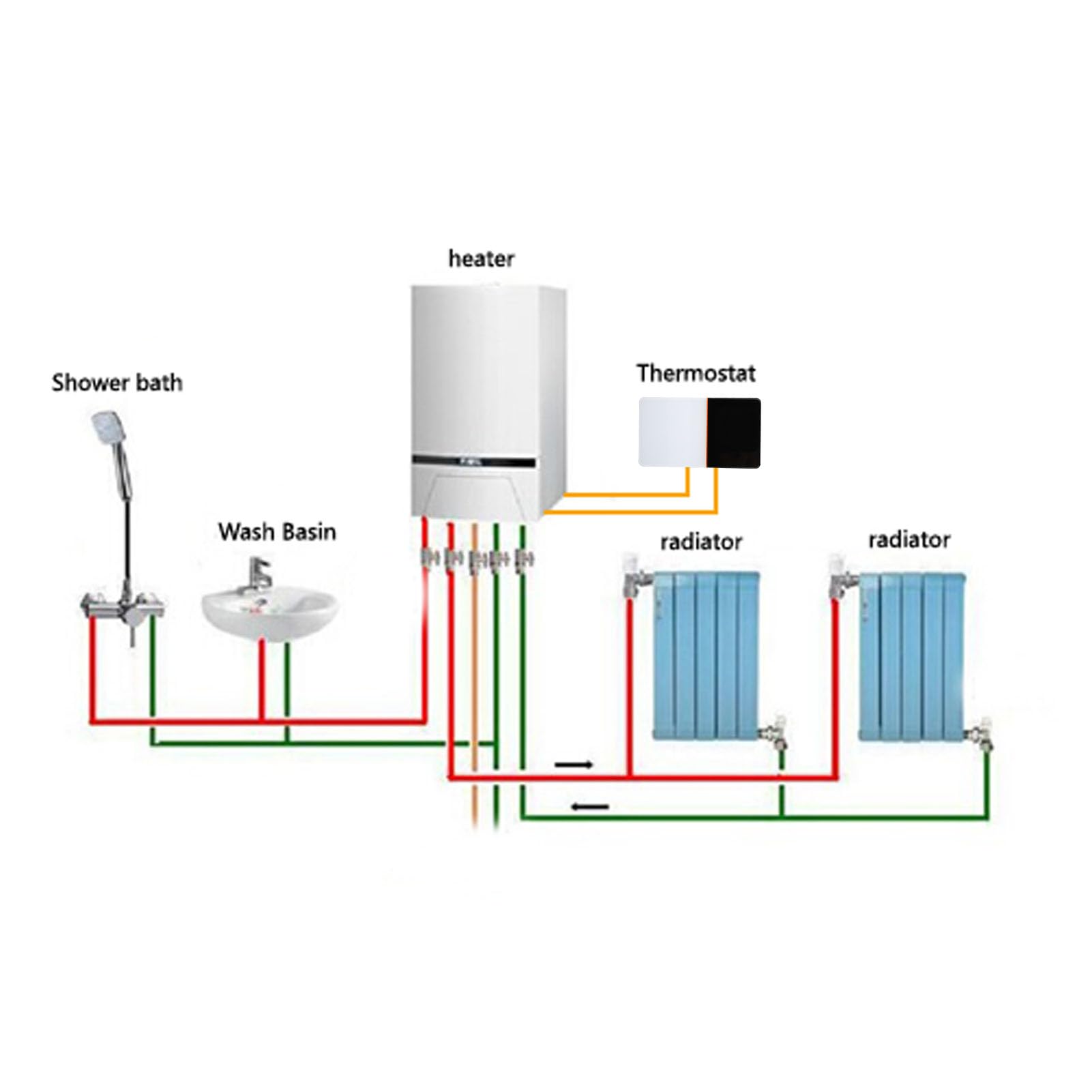 Termoregolatore Intelligente con Display LCD Modalità Timer Informazioni Meteo per Casa e Ufficio Termostato Termoregolatore per L'esperienza Tmall Genie IFTTT