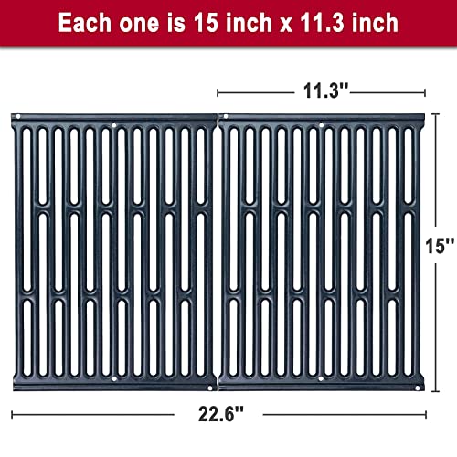 X Home 7521 15 Inch Grill Grates for er Spirit 210, 200, Genesis