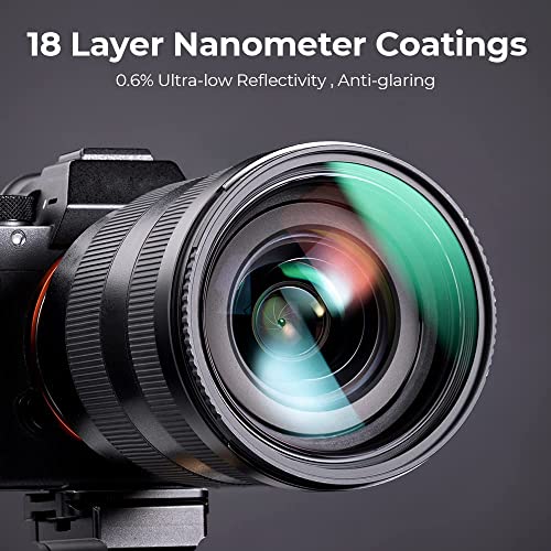 K&F Concept 37Mm Mc Uv Protection Filter Slim Frame With 18-Multi-Layer Coatings For Camera Lens (K-Series) #TOP2