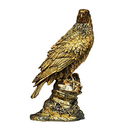 Statue aigle résine pour embellir un jardin vide et dynamiser la décoration d'une pelouse - 2