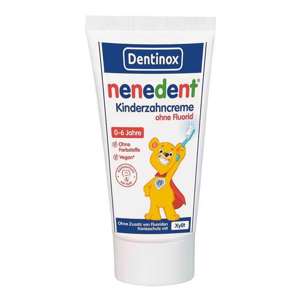 Kinderzahncreme ohne Fluorid Standtube, 50 ml Toothpaste