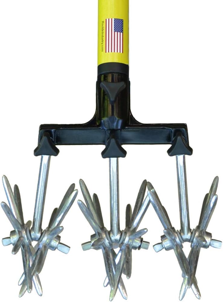 Rotary Cultivator Tool - 40” to 60” Telescoping Handle