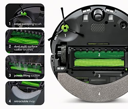 Refurbished iRobot Roomba Combo J7+ Paired with Alexa or Google Assistant Robot Vacuum and Mop - image 7
