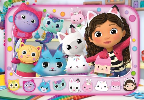 Puzzle 60 pièces : La Maison de Poupée de Gabby Clementoni Puzzles - vue 4