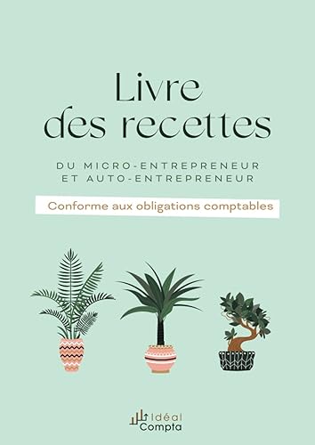 Livre des recettes du micro-entrepreneur et auto-entrepreneur: Conforme aux obligations comptables des micro entreprises