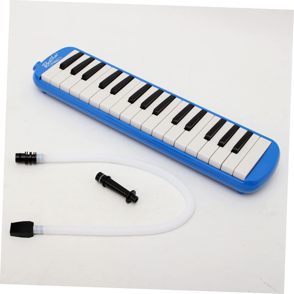 Melodica 32 Tasti Portatile per Principianti e Studenti Blu | Lega, Facile Assemblare e Usare, Borsa Inclusa per Trasporto, Adatta Agli Appassionati di Musica